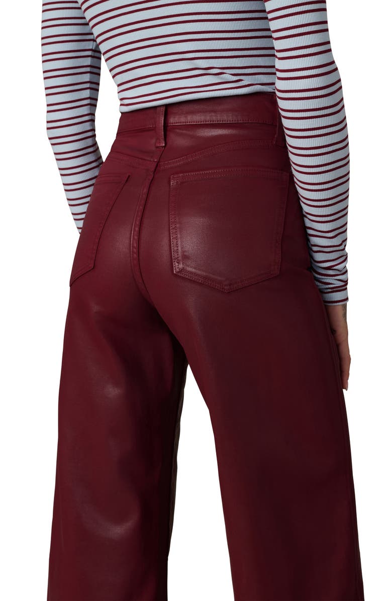 Joe's The Tony Stripe Turtleneck Top, Alternate, color, Sky/ Syrah Stripe