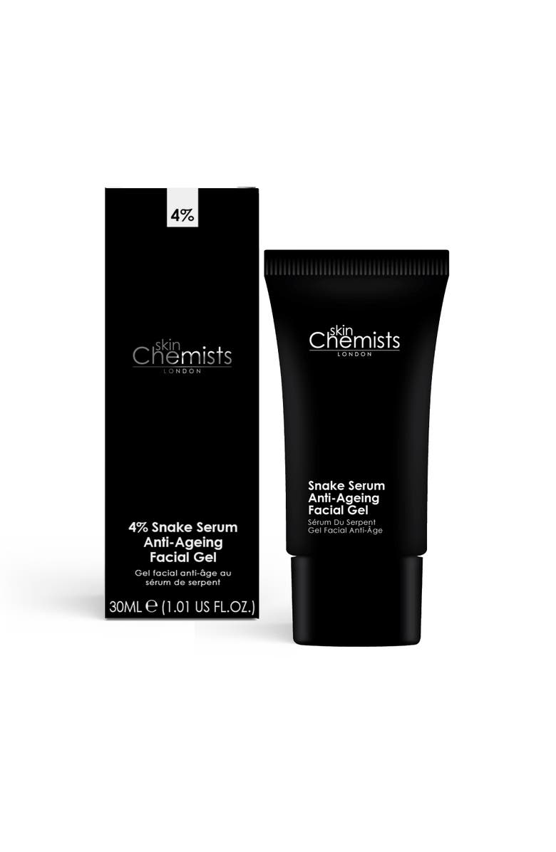 SKINCHEMISTS Snake Serum Anti-Ageing Facial Gel 30ml x 3 Trio Set, Main, color, White