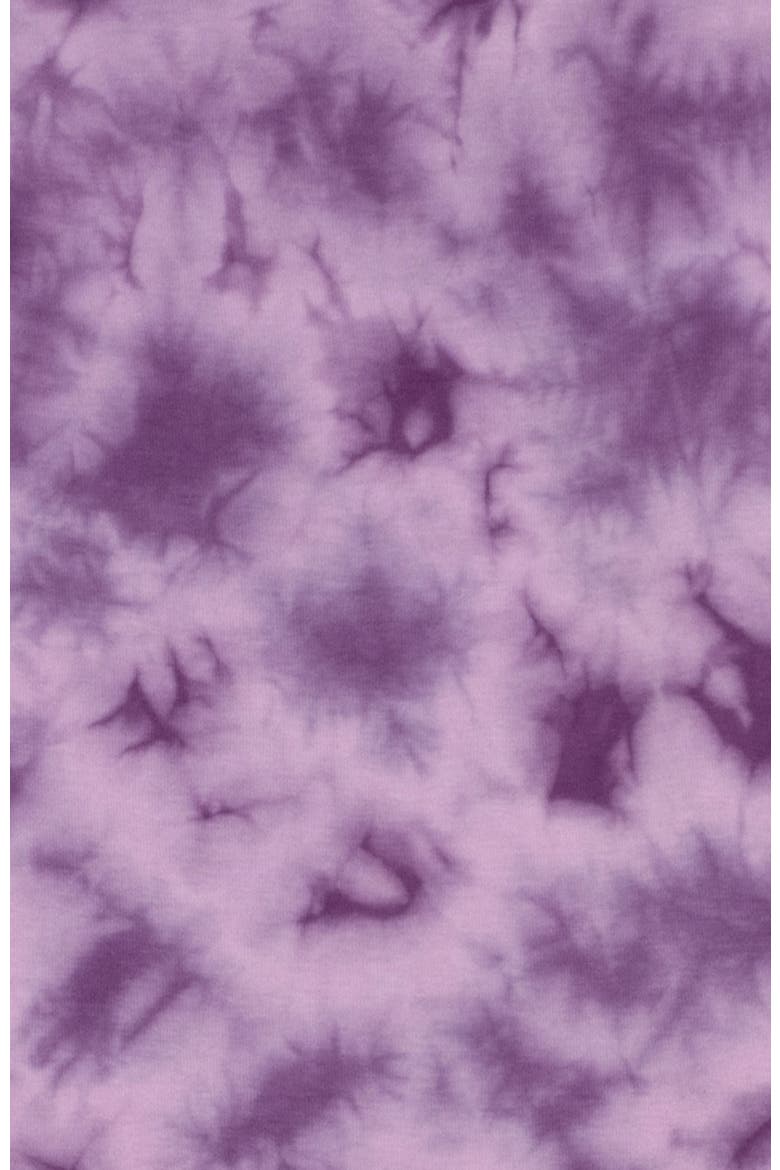 Women's Cotton Tie Dye Matching Family Pajamas, Alternate, color, Tie Dye Purple Mix