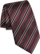 ZEGNA TIES Stripe Silk Blend Tie