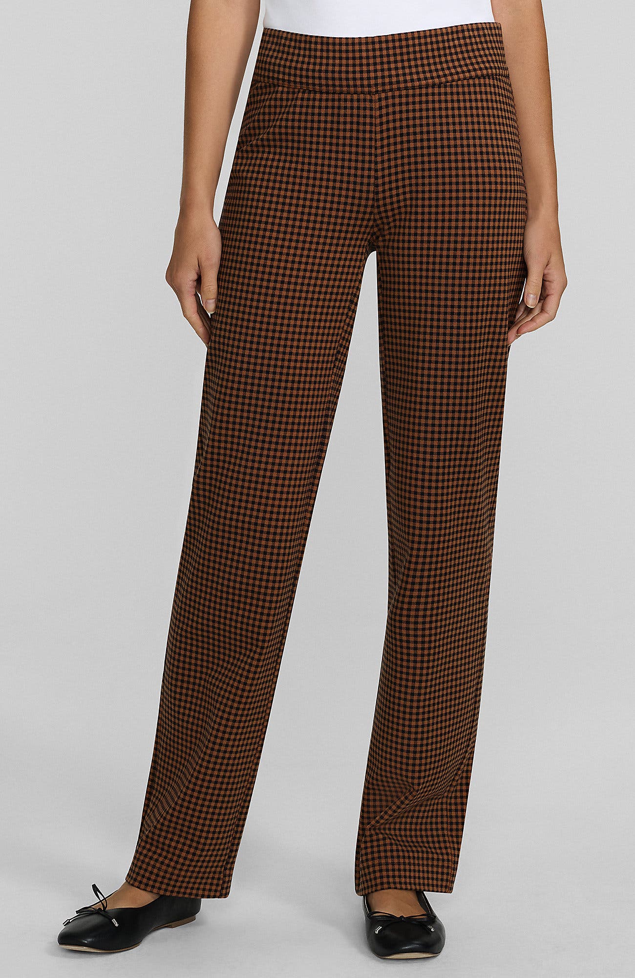 selected Rich Ginger Brown/Black Check