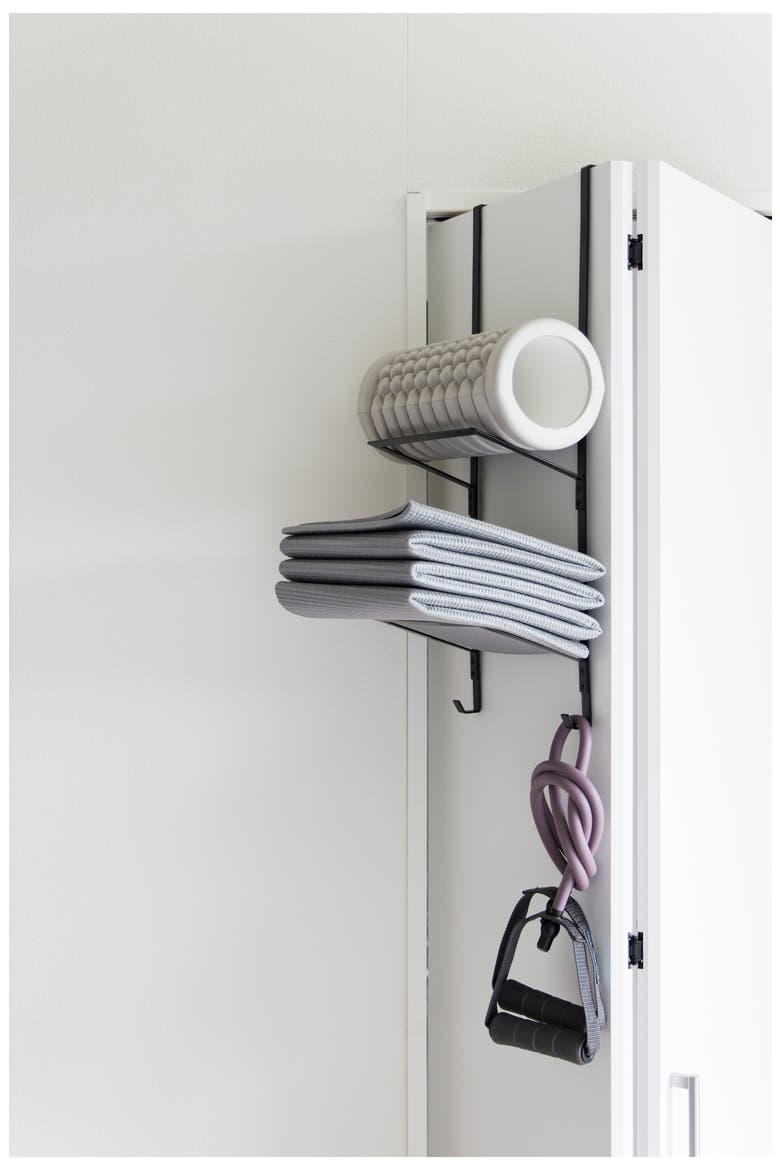 Fitness Equipment Storage Hanger, Alternate, color, BLACK