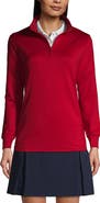 Lands' End School Uniform Quarter Zip Pullover