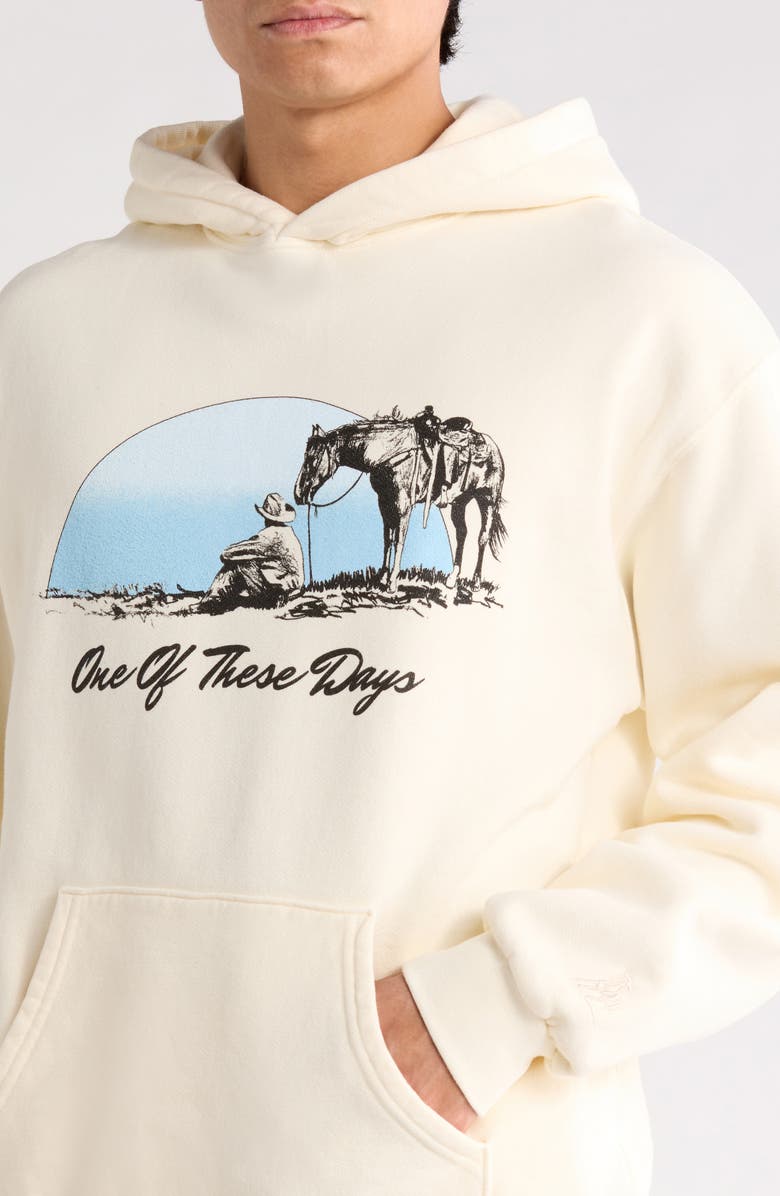 ONE OF THESE DAYS Could Only Remember Graphic Hoodie, Alternate, color, Bone
