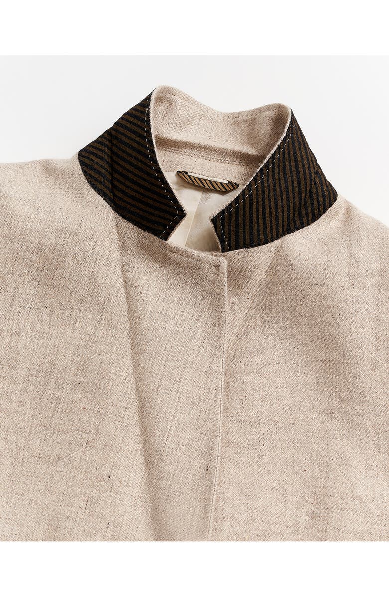 Billy Reid Jubilee Double Breasted Linen, Virgin Wool, Silk & Cashmere Sport Coat, Alternate, color, 