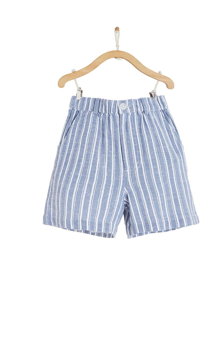 Babycottons Premium Cotton Rani Bermuda for Toddler, Main, color, Blue