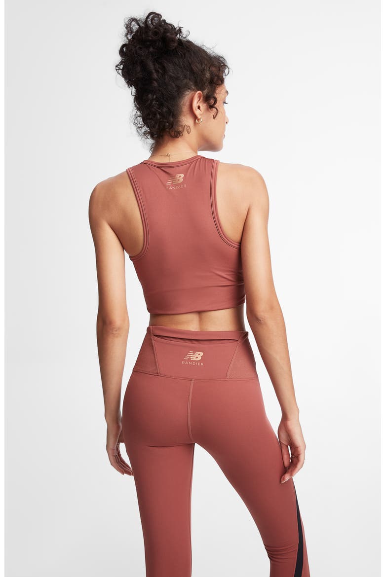 Bandier Ultrahigh Waist Leggings, Alternate, color, BROWN