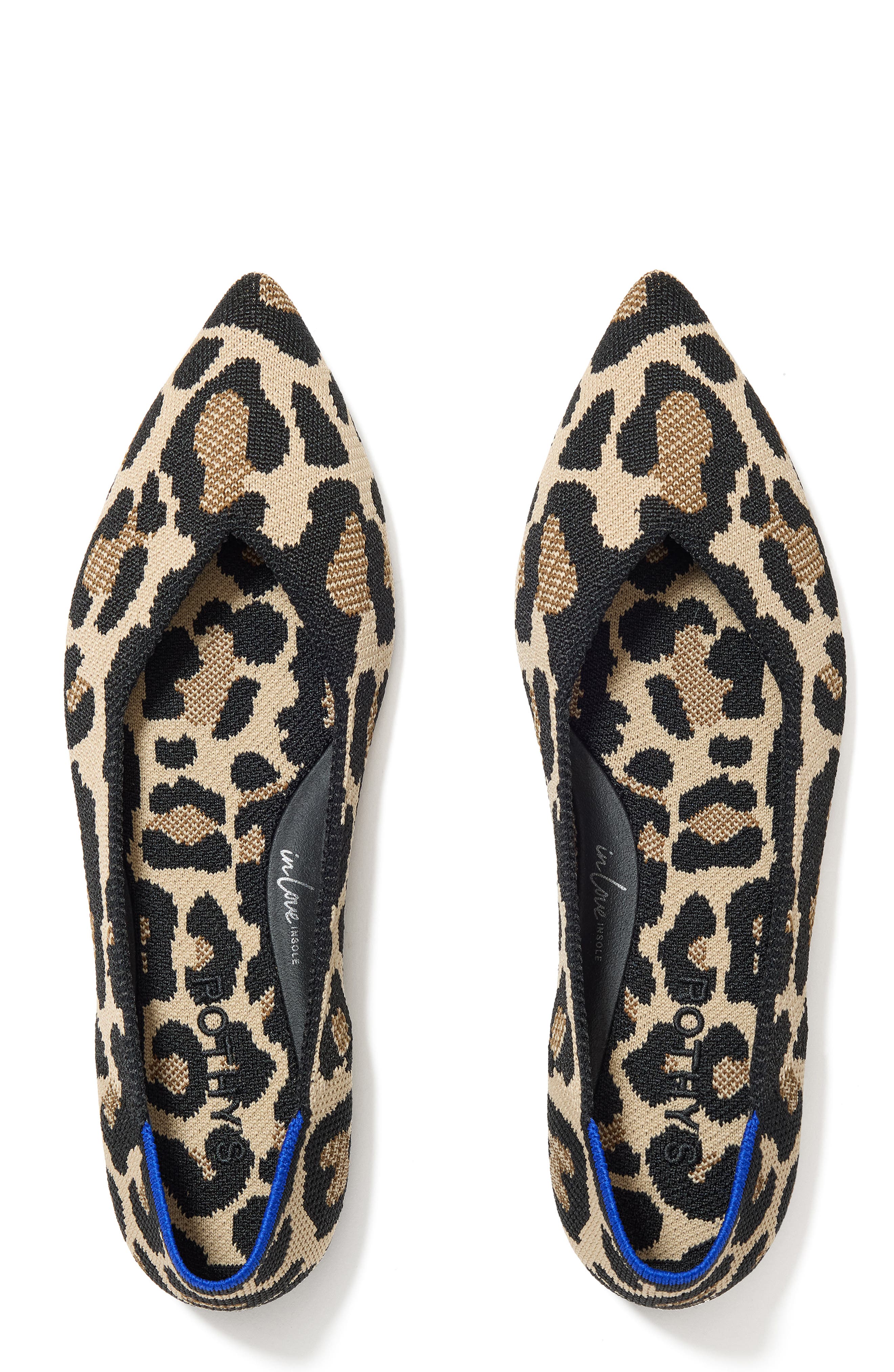 The Point II Pointed Toe Flat, Alternate, color, DESERT CAT