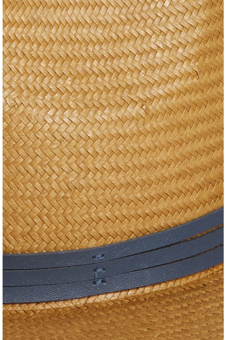 Pacific Straw Fedora, Alternate, color, NATURAL