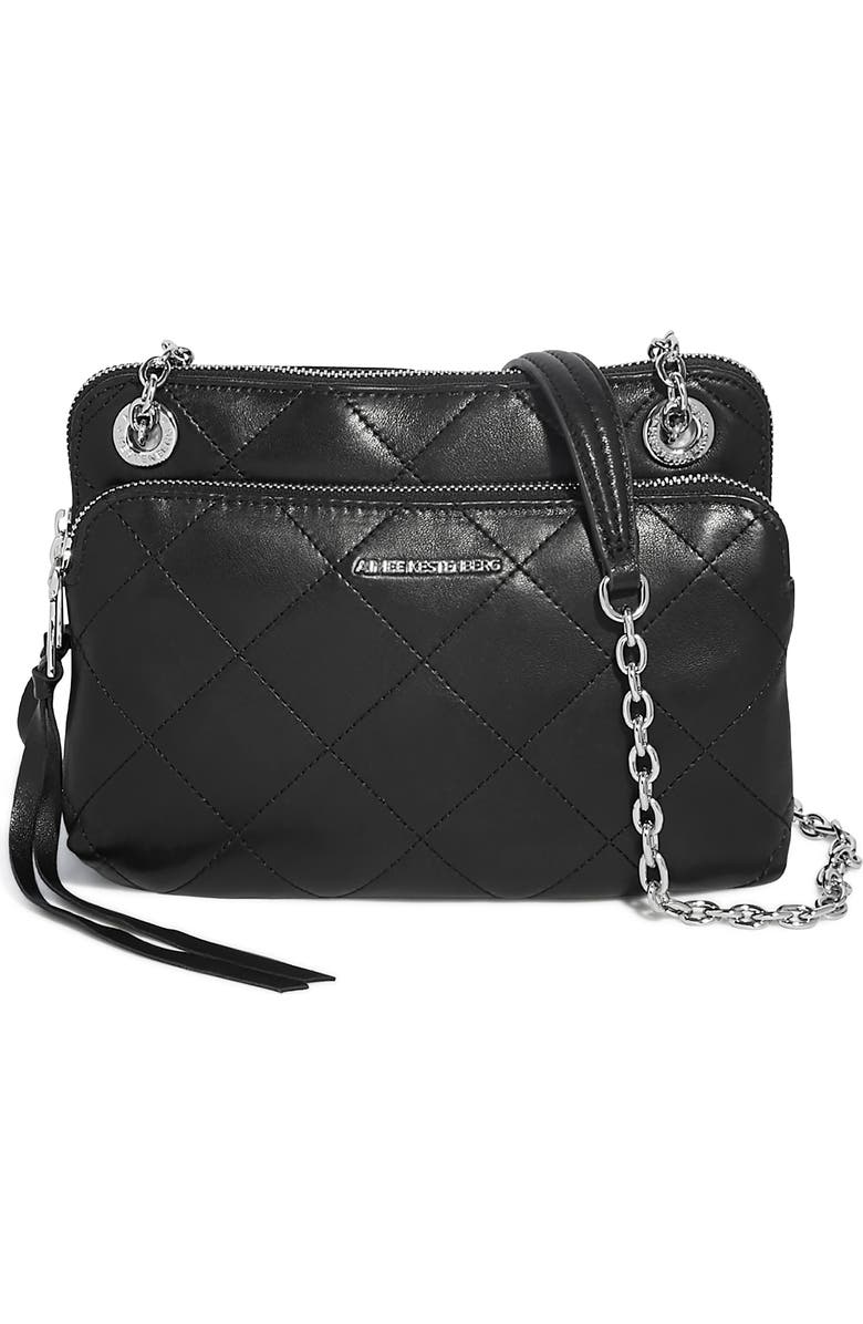 Aimee Kestenberg Maven Quilted Leather Crossbody Bag, Main, color,