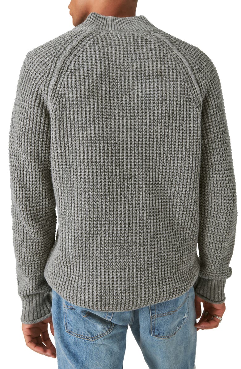 Lucky Brand Nep Cotton Blend Sweater, Alternate, color, 