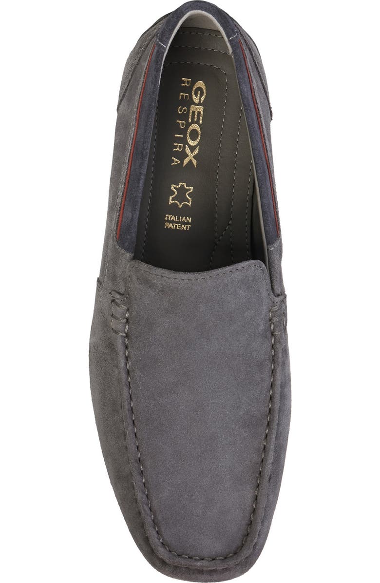 Geox Snake Moc Toe Loafer, Alternate, color,