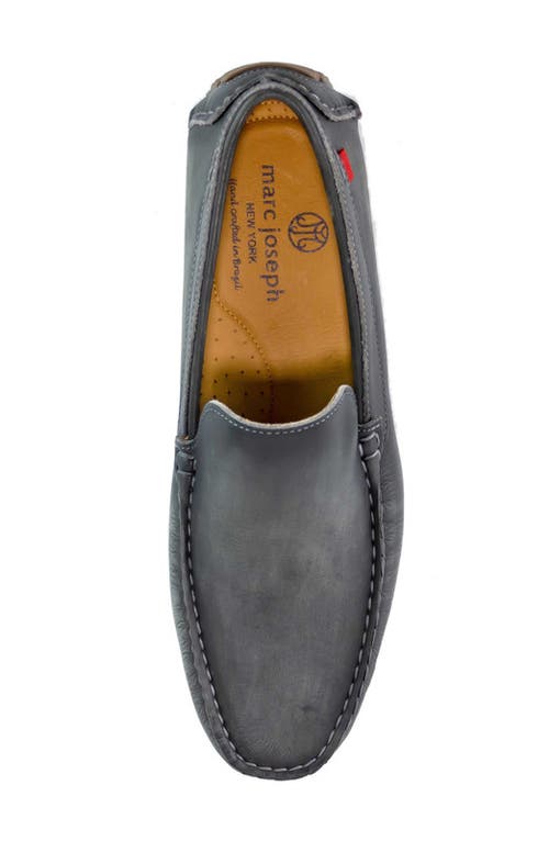 Marc Joseph New York Ovington Ct Leather Venetian Driver Loafer In Blue