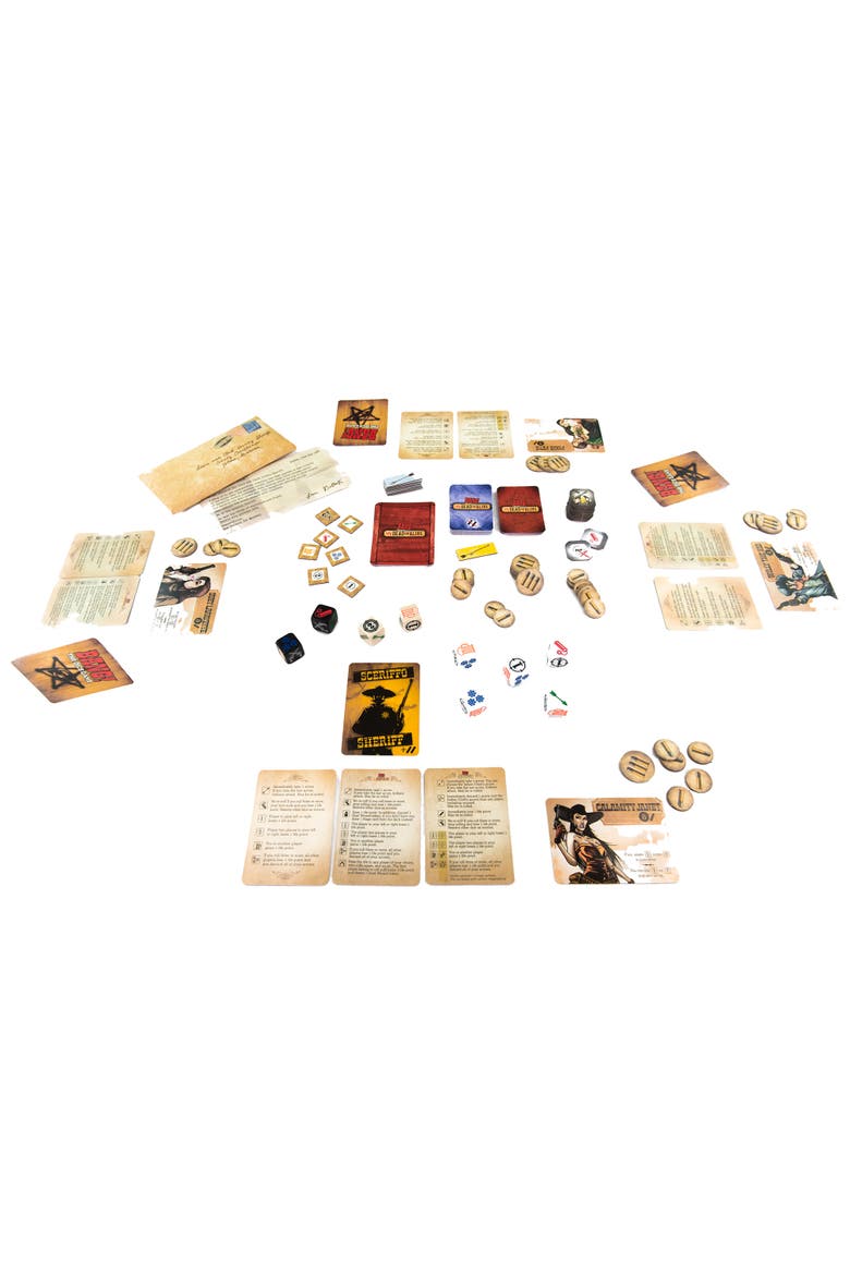 Bang! Dice Explosion Western Themed Dice Rolling Game, Alternate, color, Multicolored