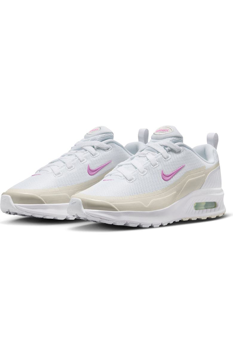 Nike Kids' Air Max BIA Sneaker, Main, color, White/ Light Magenta/ Spruce