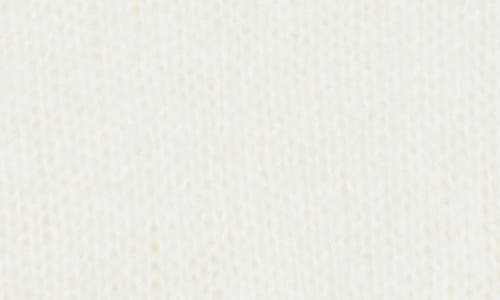 Obey Trivia Open Knit Sweater In White