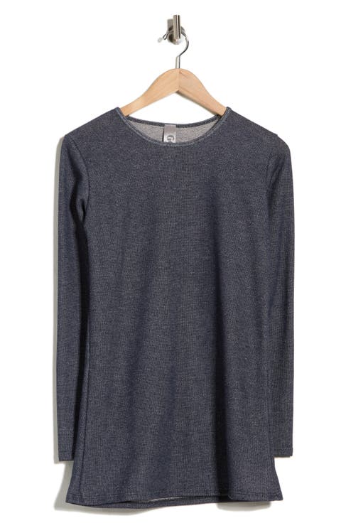 Crewneck Long Sleeve Tunic Top