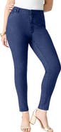 Roaman's Plus Size 24/7 Slim Jean