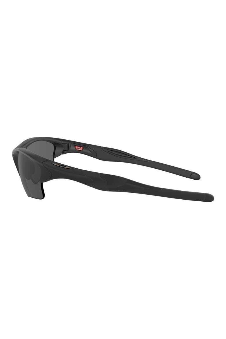 Half Jacket 2.0 XL 62mm Oversize Irregular Sunglasses, Alternate, color, BLACK
