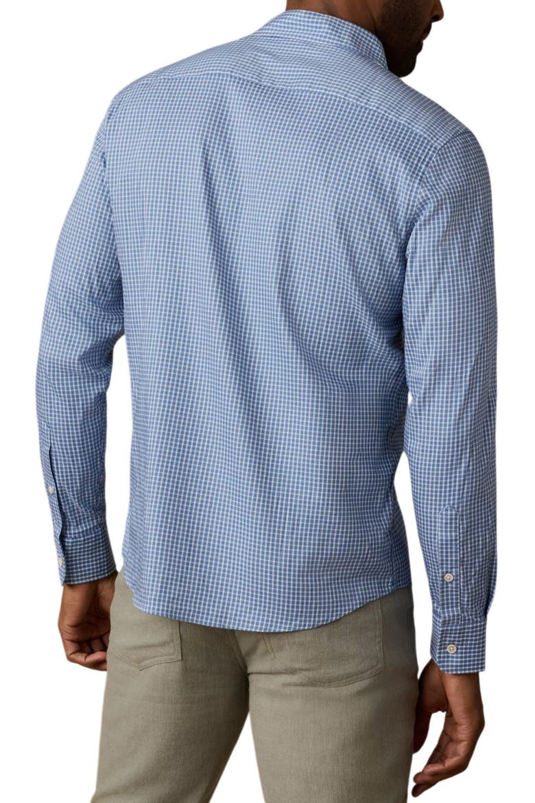 Movement Monterrey Plaid Button-Up Shirt, Alternate, color, WHITE BLUE CHECK