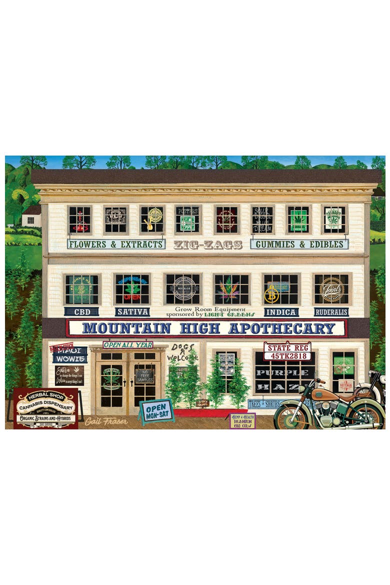 Mountain High 1000 Piece Jigsaw Puzzle, Alternate, color, Multicolor