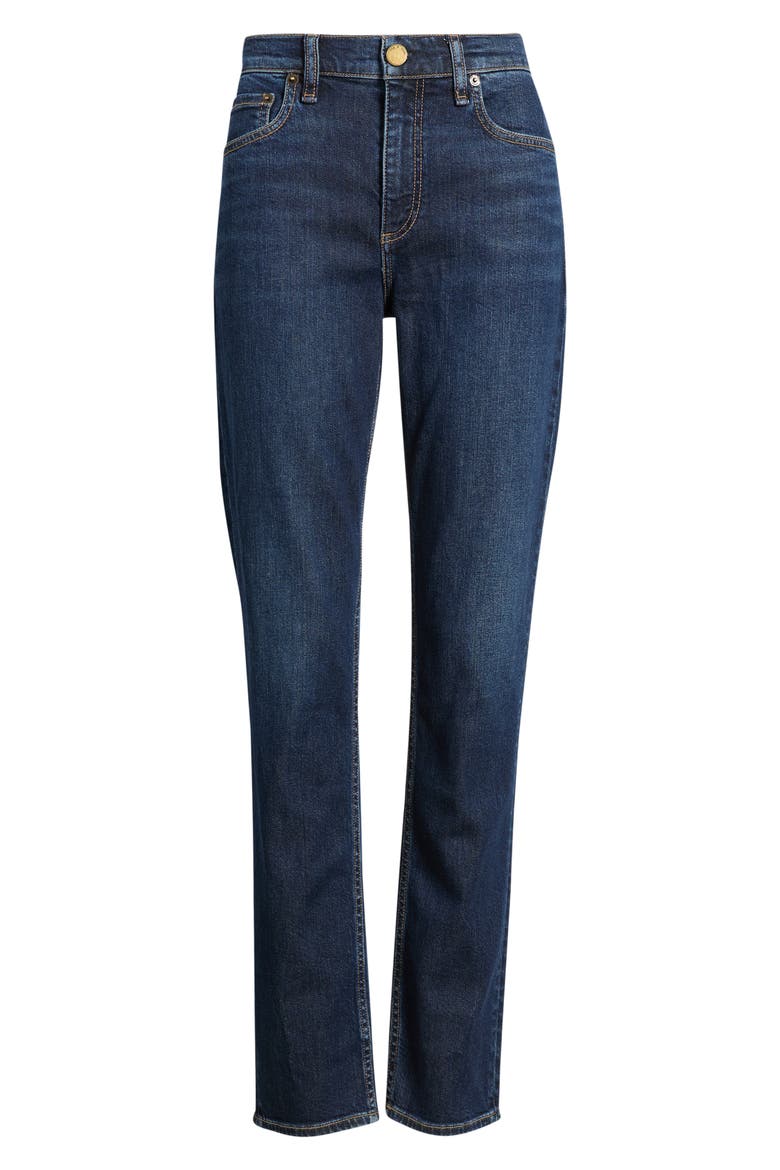 Featherweight Wren Mid Rise Slim Jeans, Alternate, color, LUNA