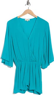 Elan Wrap Front Cover-Up Romper