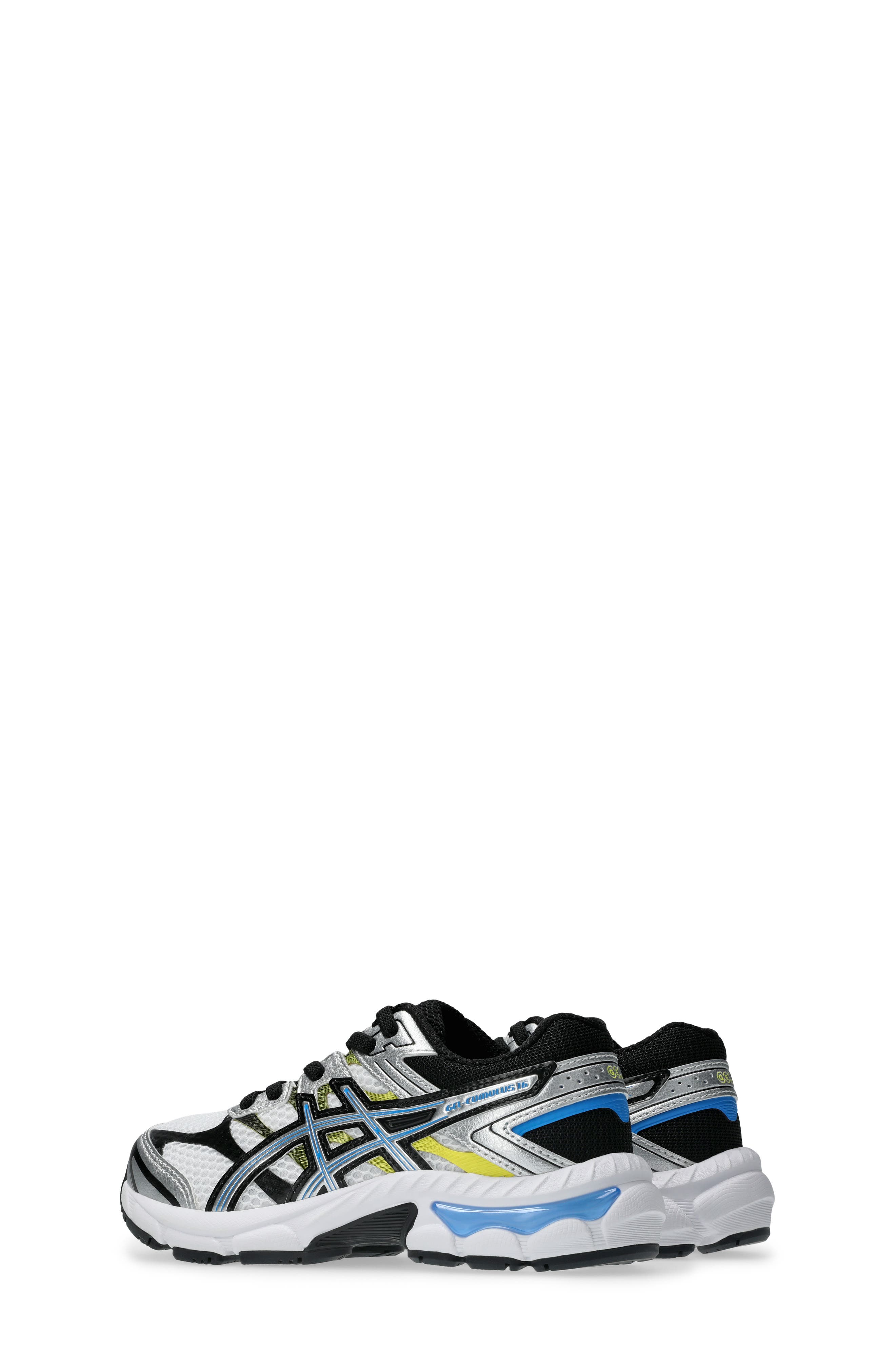 Kids' GEL-CUMULUS 16 PS Running Shoe, Alternate, color, WHITE/AZUL BLUE