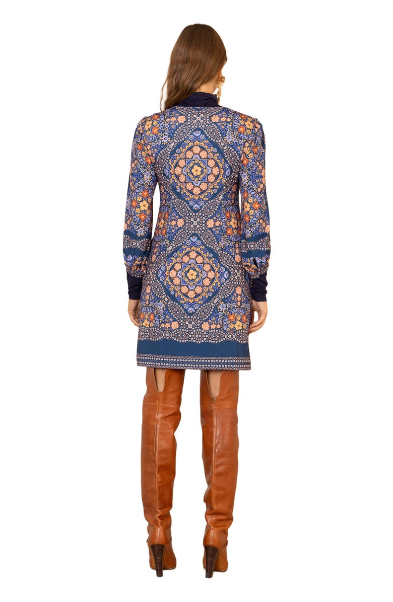 Hale Bob Malayah Beaded Jersey Dress, Alternate, color,