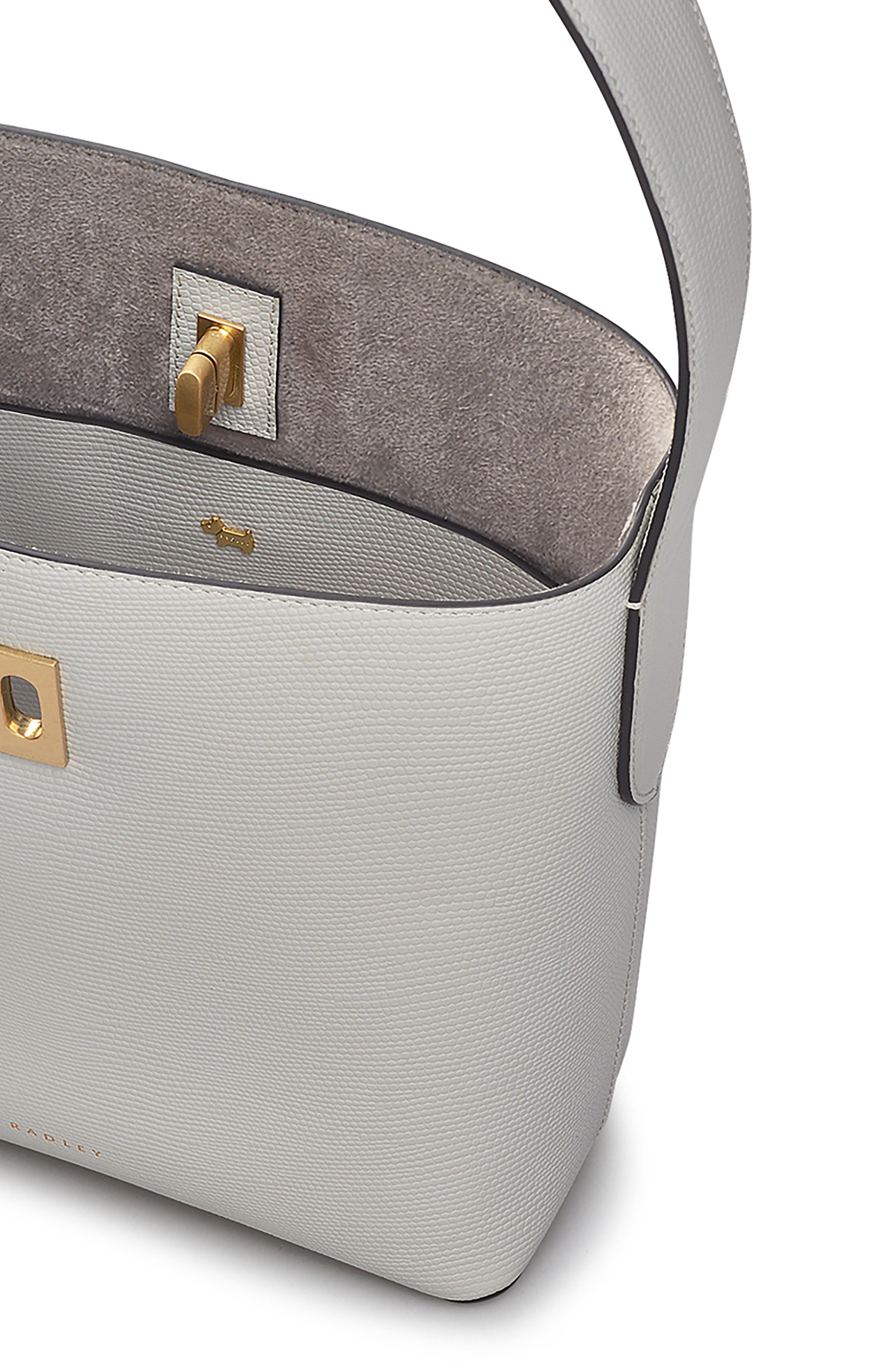 Radley Threadneedle Street Leather Crossbody Bag, Alternate, color, Mist