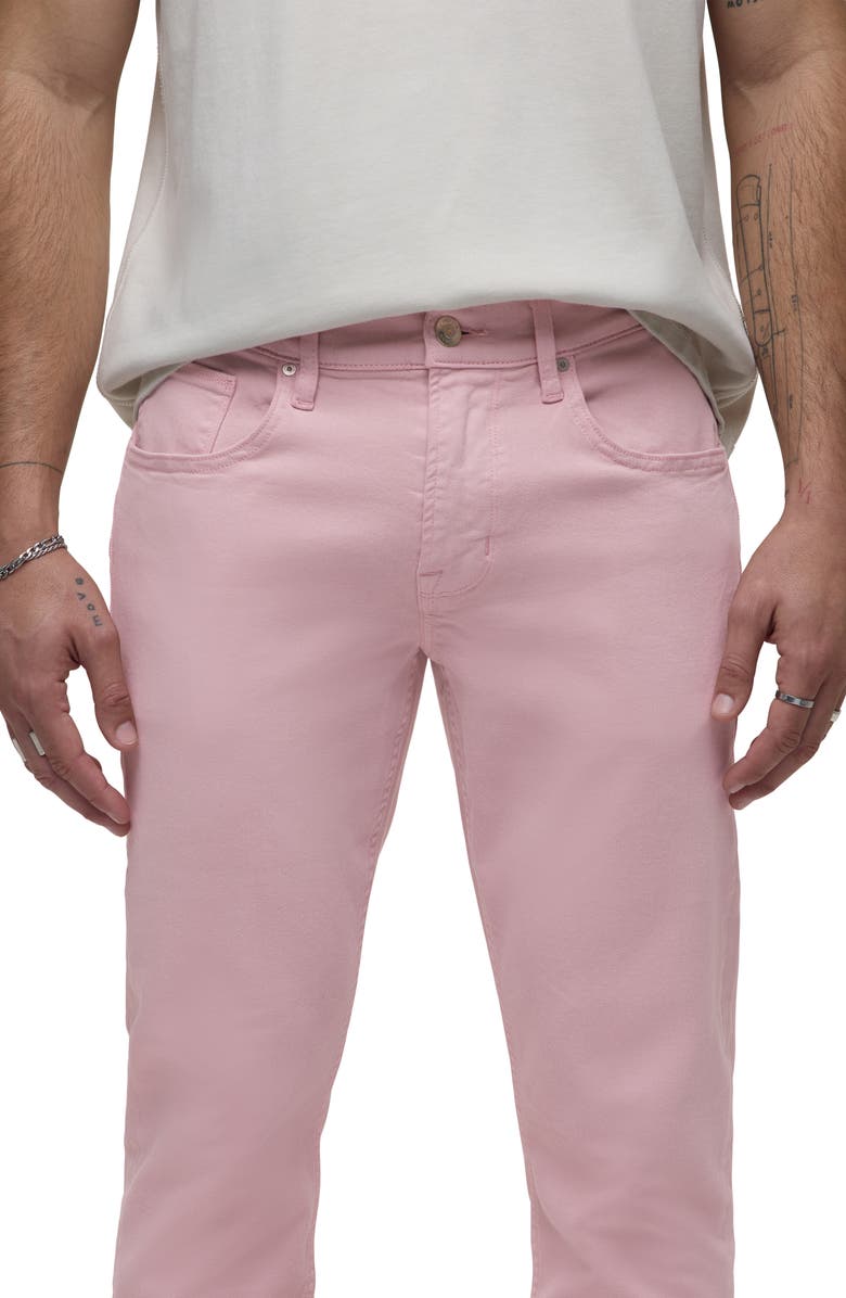 Hudson Jeans Blake Slim Straight Leg Jeans, Alternate, color, Pale Mauve