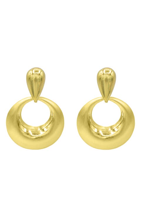 Roman Holiday Hoop Earrings