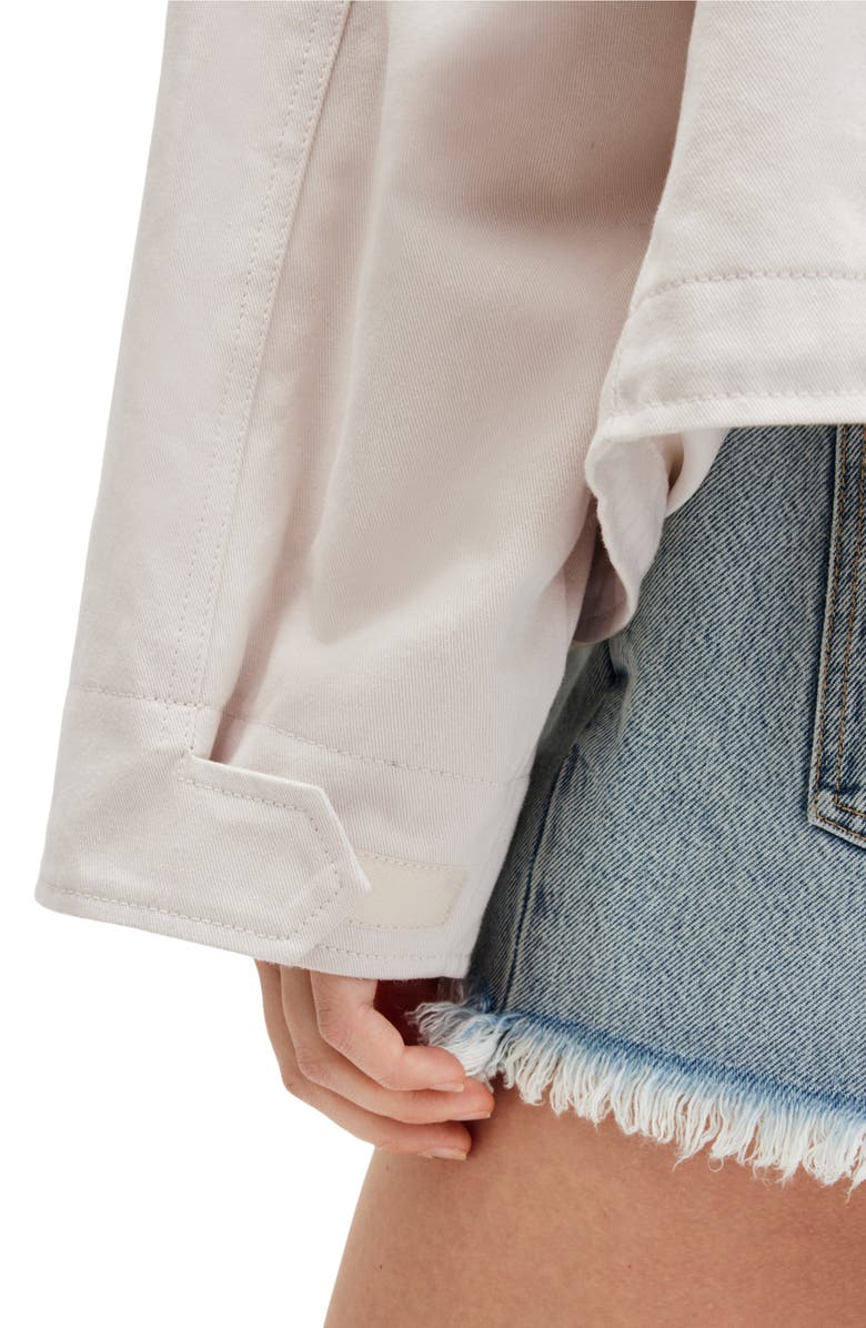 AllSaints Amelia Cotton Jacket, Alternate, color, 