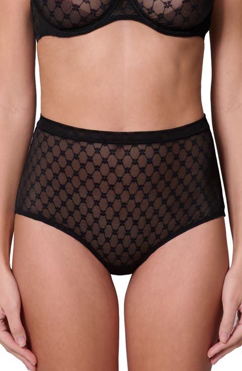 Plume Embroidered Shaping Briefs