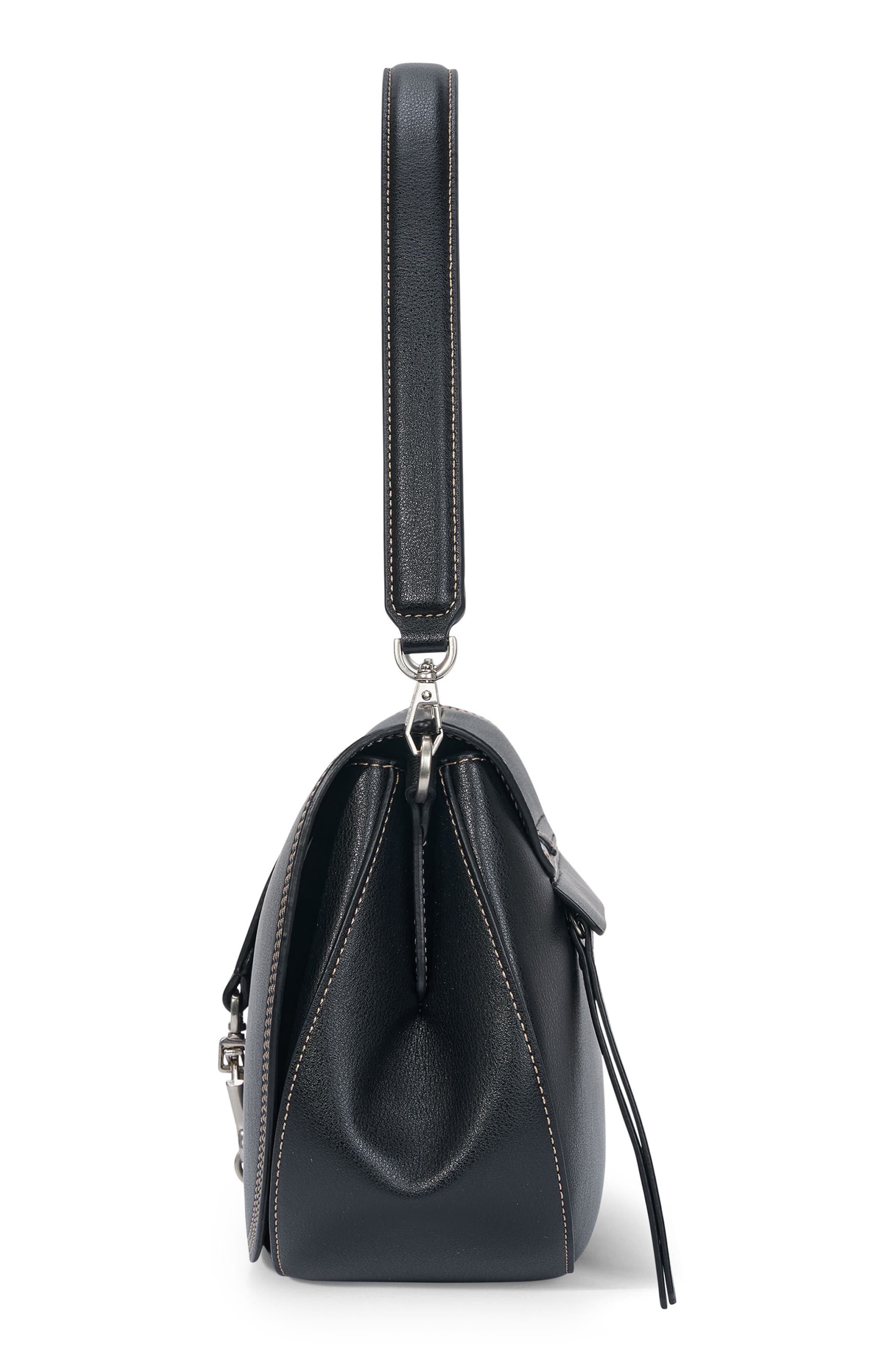 Oryany Western Stitch Saddle Crossbody Bag, Alternate, color, 