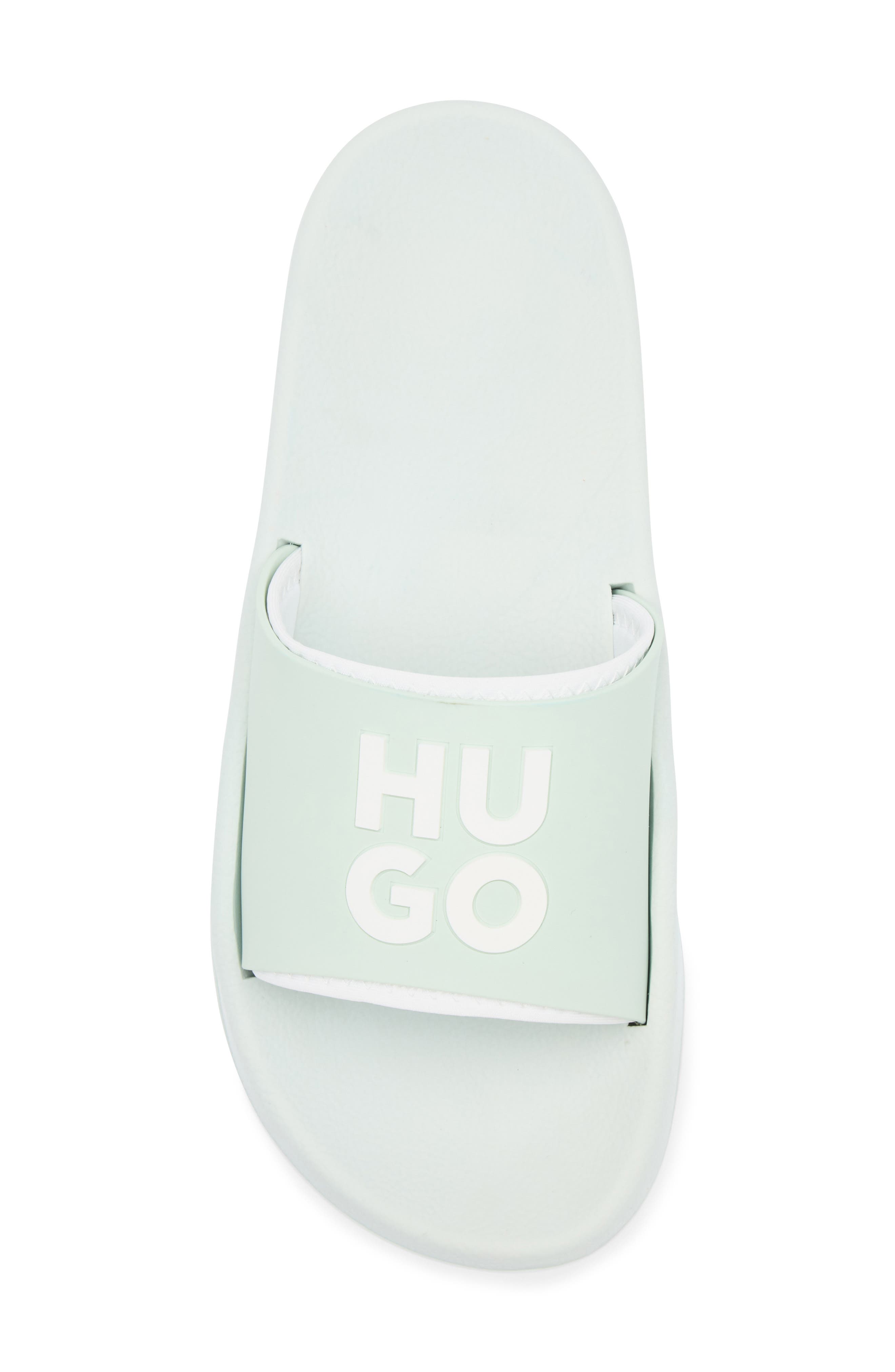 BOSS Nil Slide Sandal, Alternate, color, Light/ Pastel Green