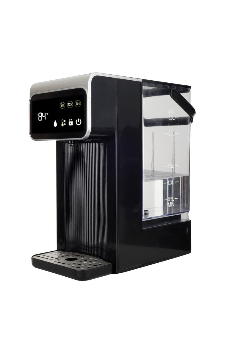 3-Liter 1800w Digital Instant Hot Water Dispenser Black, Main, color, Black
