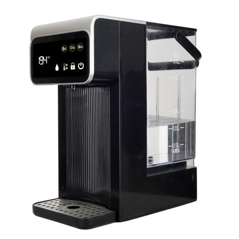 3-Liter 1800w Digital Instant Hot Water Dispenser Black