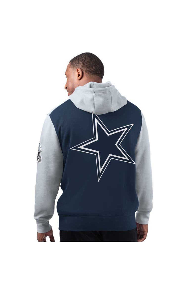 Men's G-III Sports by Carl Banks Navy Dallas Cowboys Extreme Pullover Hoodie, Alternate, color, Navy