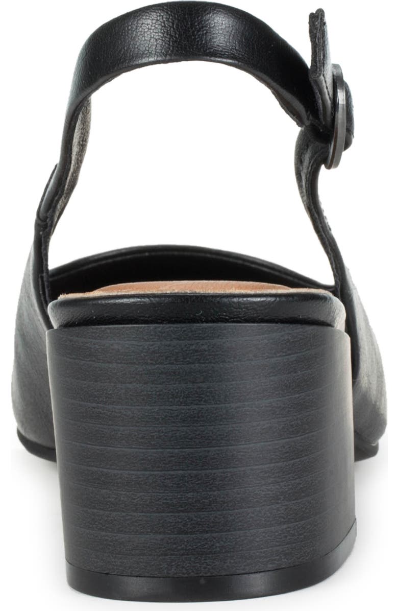 BARETRAPS Ester Block Heel Slingback Pump, Alternate, color, Black/ Black