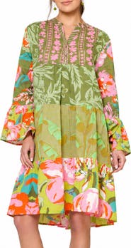 SAACHI Patchwork Cotton Tunic