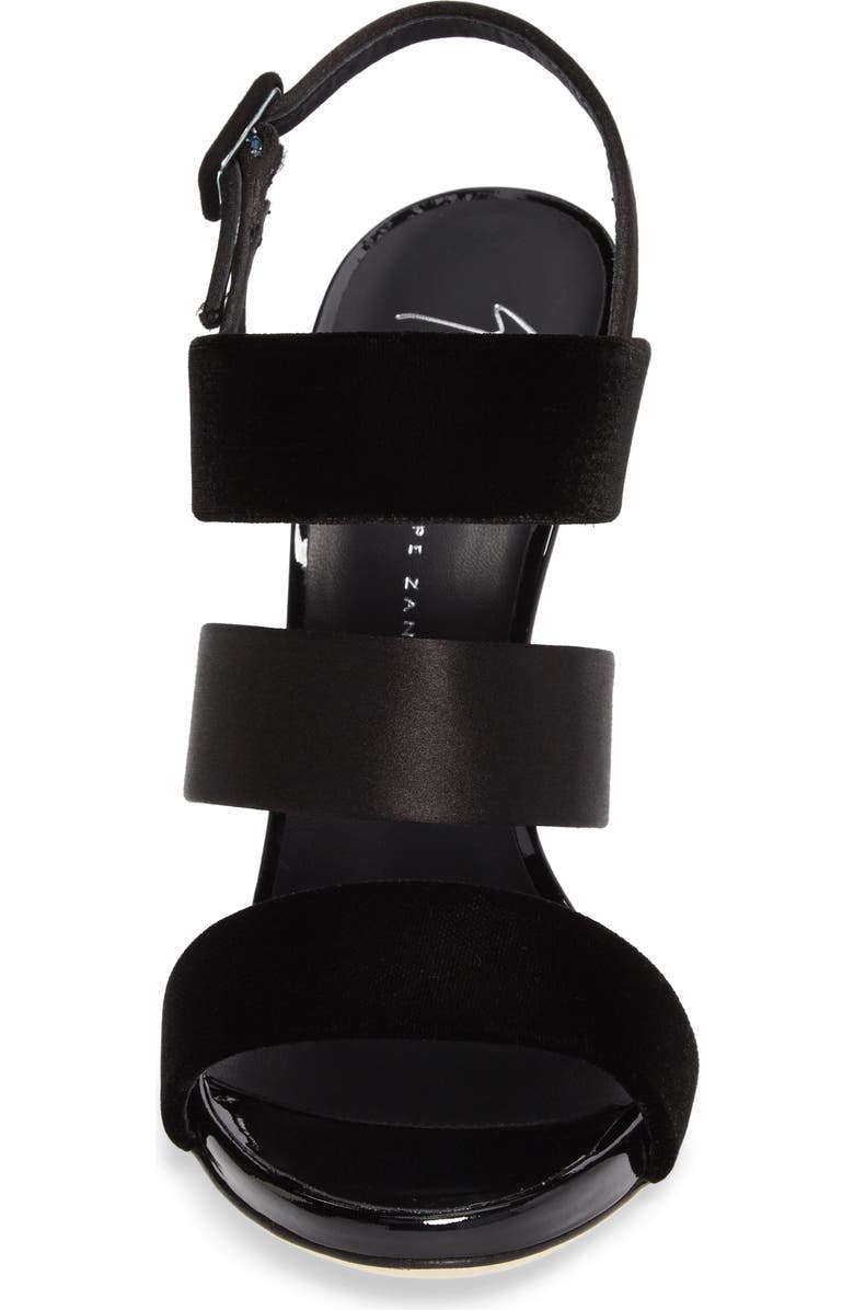 Giuseppe Zanotti Strappy Slingback Sandal, Alternate, color,