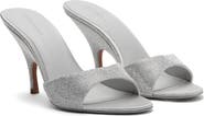 MANGO x Kaia Gerber Rhinestone Sandal