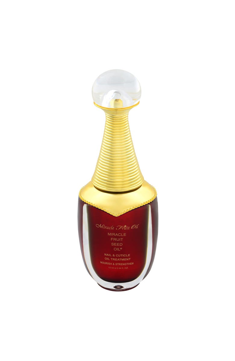 Miracle Fruit Oil Miracle Fruit Seed Oil Nail and Cuticle Oil Treatment 0.34oz, Main, color, NO COLOR