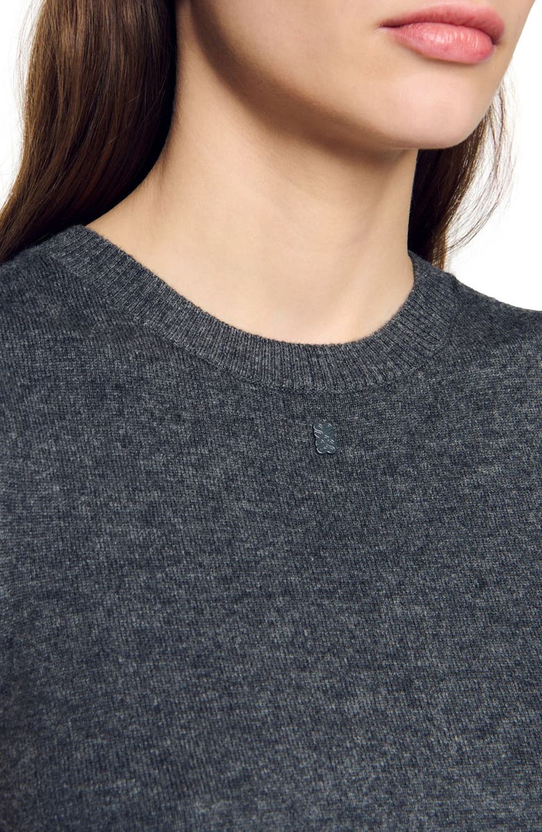 SANDRO Sleeveless sweater, Alternate, color,