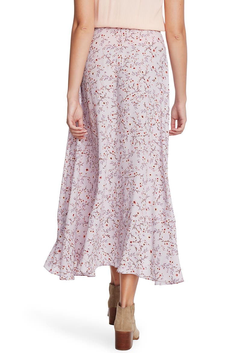 Wildflower Vines Wrap Skirt, Alternate, color, DUSTY LAVENDER