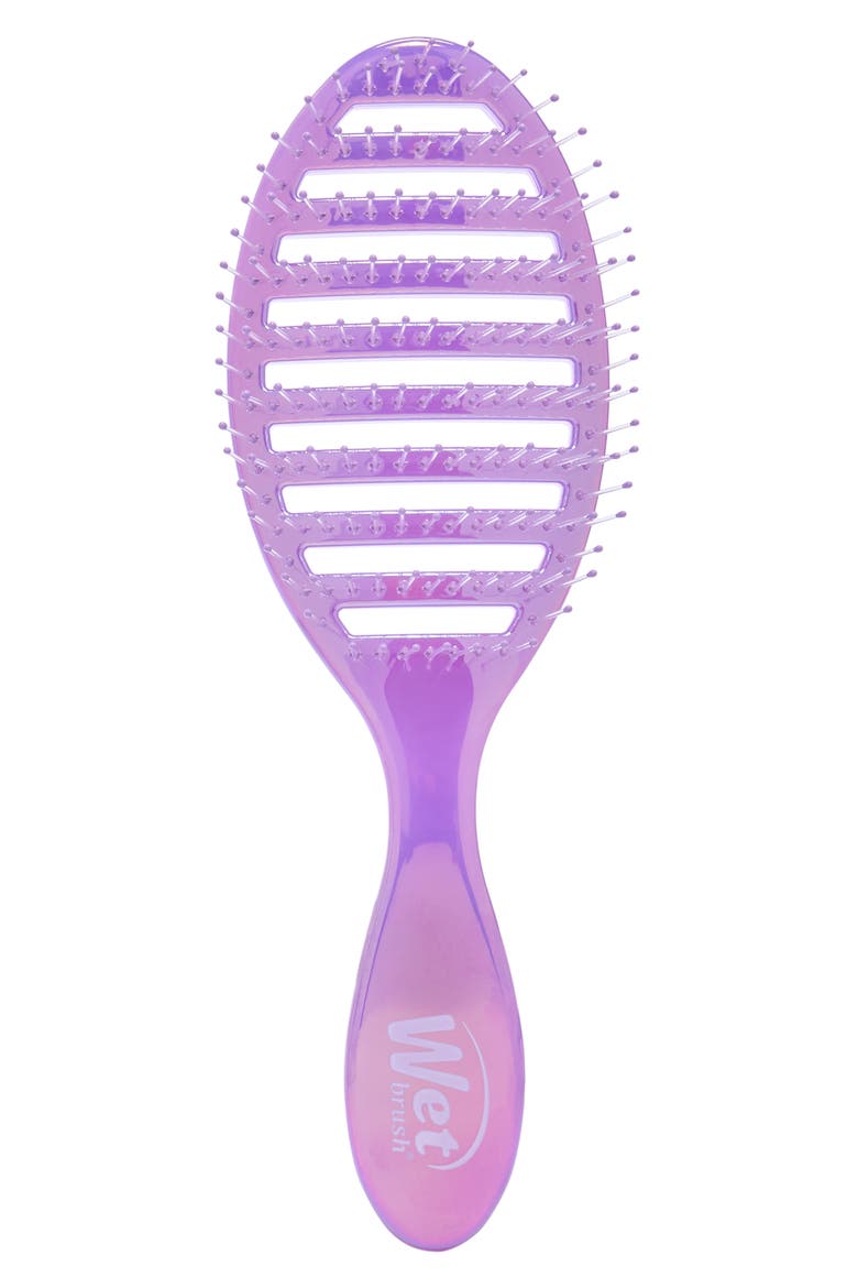 Prismatic Glow Speed Dry Hair Brush, Alternate, color, PURPLE