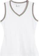 HEAD x Veronica Beard Stripe Knit Tank