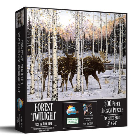 Forest Twilight 500 piece Jigsaw Puzzle for Adults