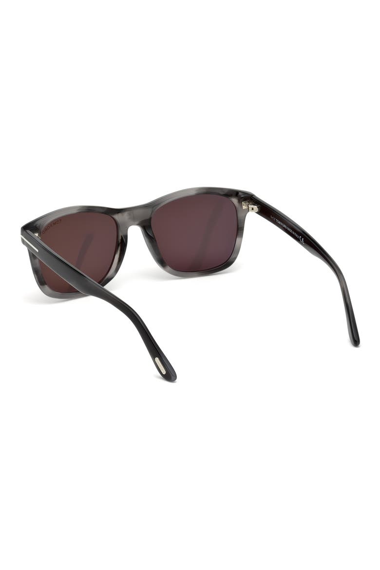 Eric 55mm Sunglasses, Alternate, color, GREY / SMOKE
